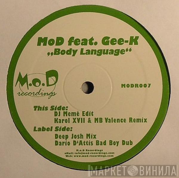 M.O.D., Gee K - Body Language