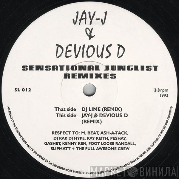 MC Jay J & Devious D - Sensational Junglist Remixes