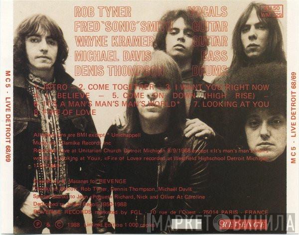  MC5  - Live Detroit 68/69