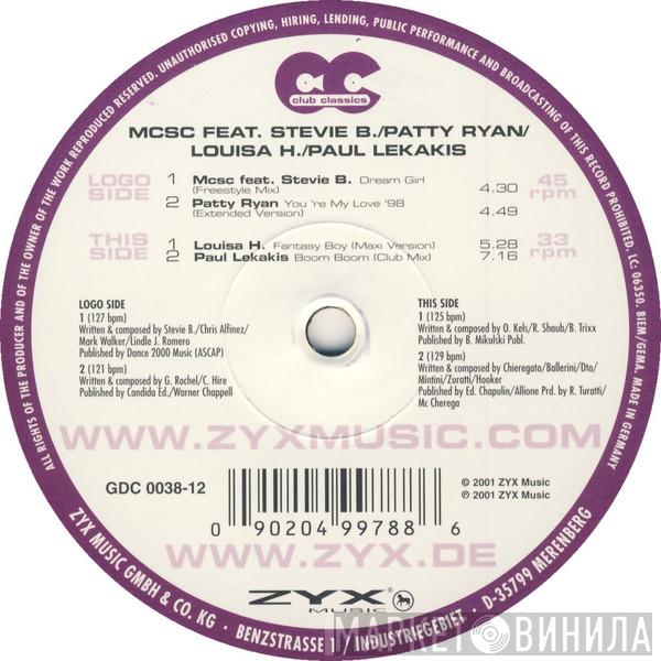 MCSC, Stevie B, Patty Ryan, Louisa H., Paul Lekakis - Club Classics 38