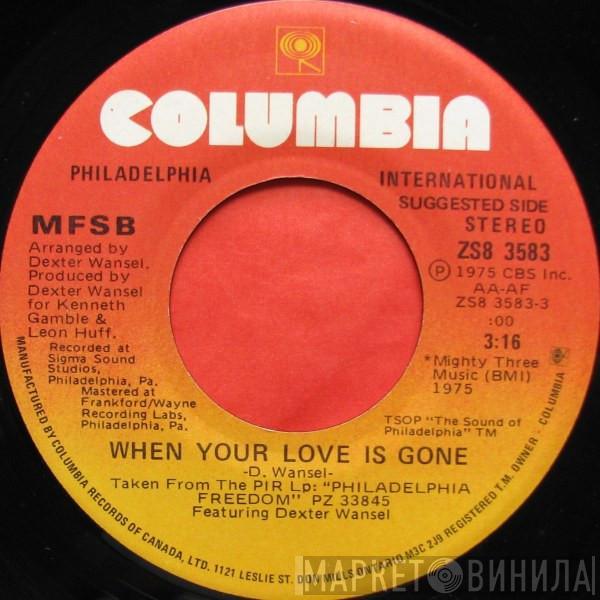  MFSB  - When Your Love Is Gone / Smile Happy