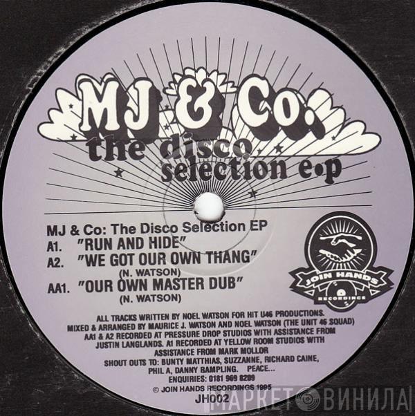 MJ & Co - The Disco Selection EP