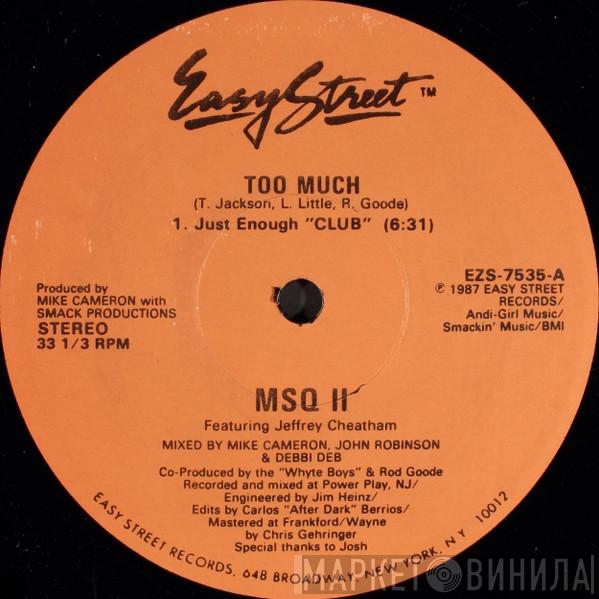 MSQ II, Jeffrey Cheatham - Too Much