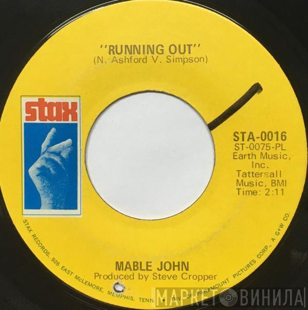 Mable John - Running Out