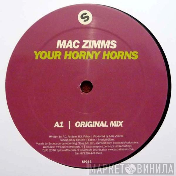 Mac Zimms, Austin Leeds - Your Horny Horns / Rubadub / In The Club