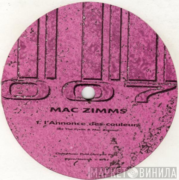 Mac Zimms - L'Annonce Des Couleurs