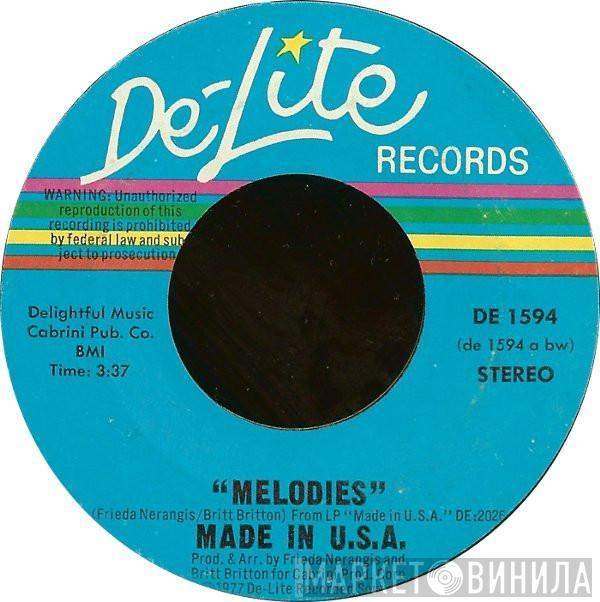  Made In USA  - Melodies