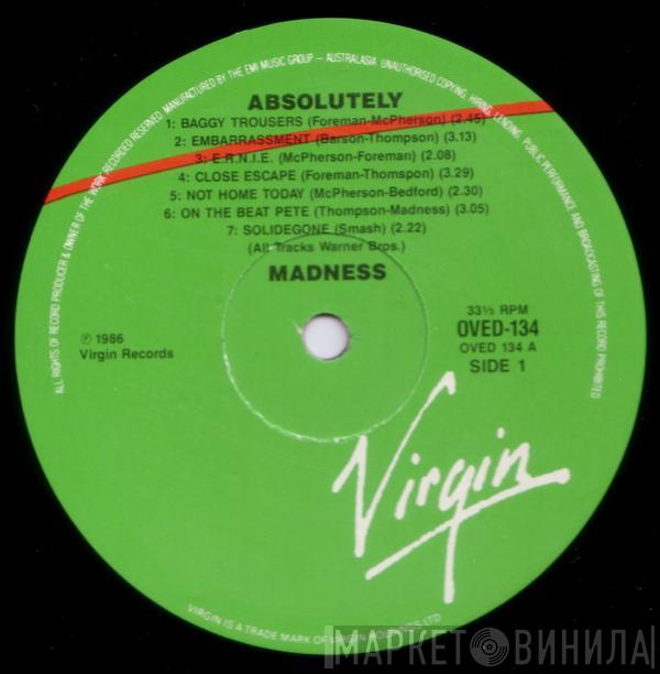  Madness  - Absolutely