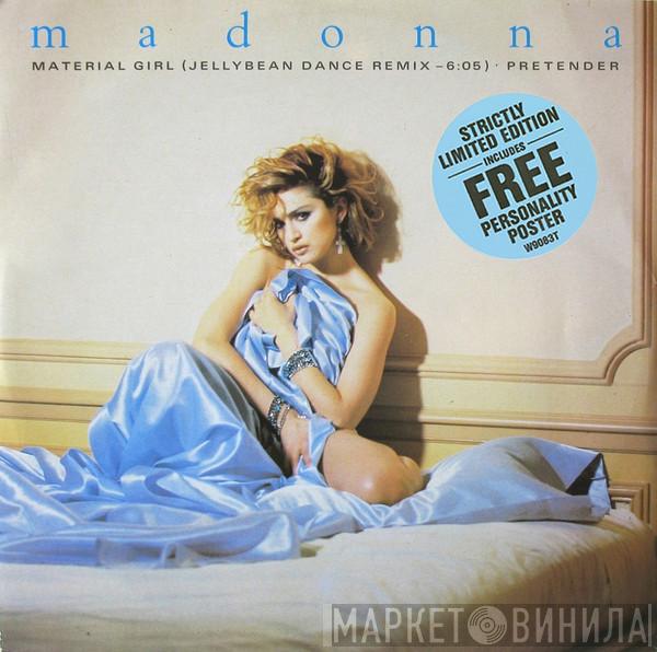  Madonna  - Material Girl (Jellybean Dance Remix - 6:05) / Pretender