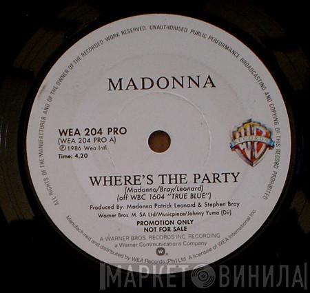  Madonna  - Where's The Party / Papa Don't Preach
