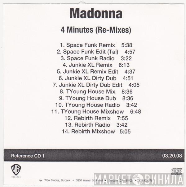  Madonna  - 4 Minutes (Re-Mixes)