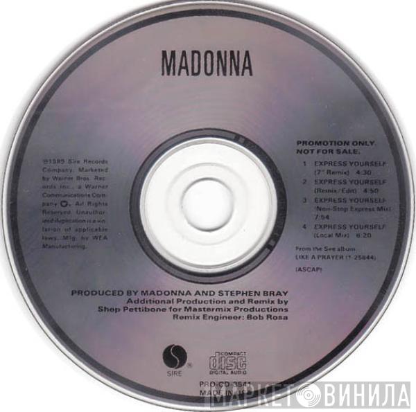  Madonna  - Express Yourself