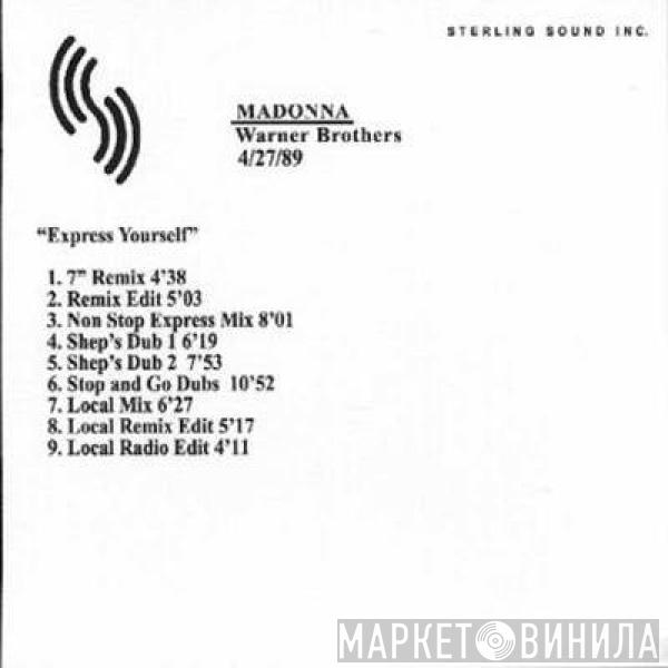  Madonna  - Express Yourself