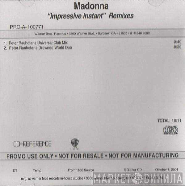  Madonna  - Impressive Instant (Remixes)