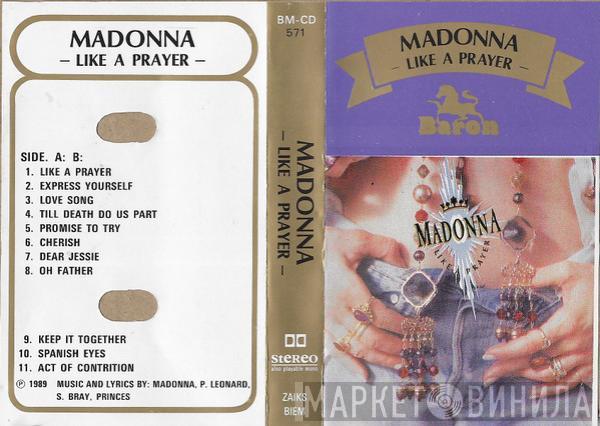  Madonna  - Like A Prayer