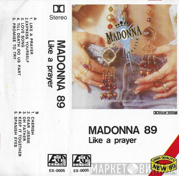  Madonna  - Like A Prayer