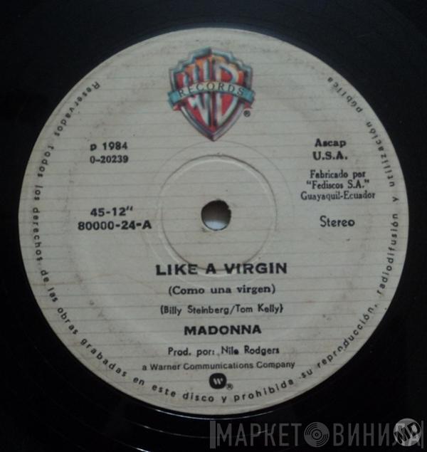  Madonna  - Like A Virgin = Como Una Virgen