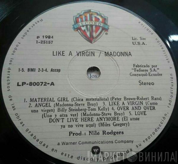  Madonna  - Like A Virgin