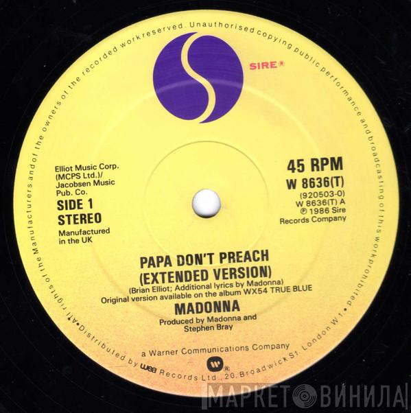  Madonna  - Papa Don't Preach