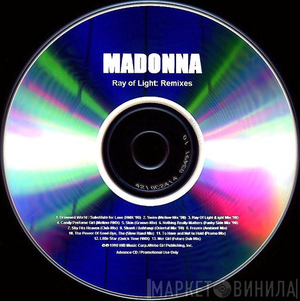  Madonna  - Ray Of Light: Remixes