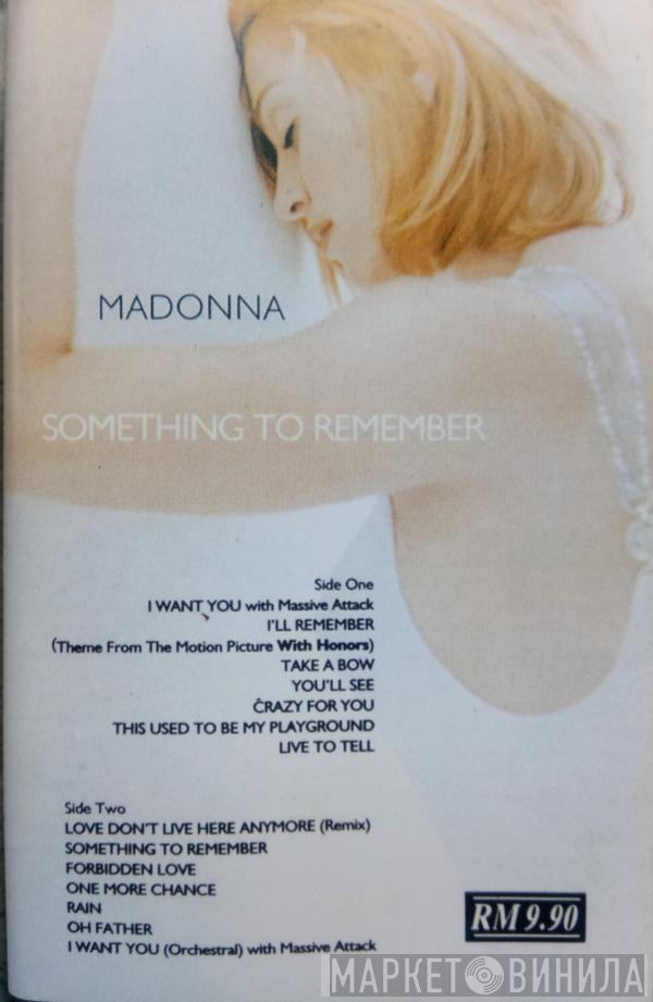  Madonna  - Something To Remember