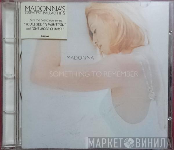  Madonna  - Something To Remember