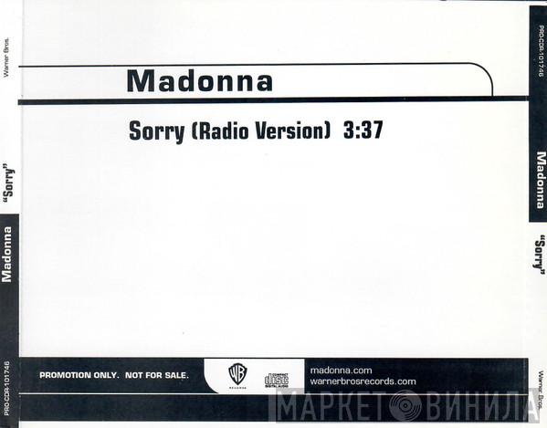  Madonna  - Sorry