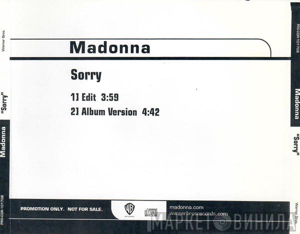  Madonna  - Sorry