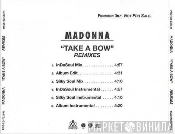  Madonna  - Take A Bow (Remixes)