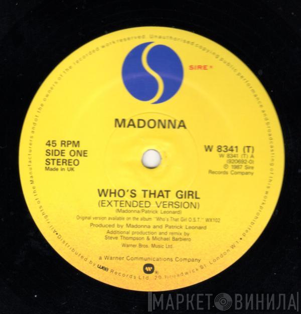  Madonna  - Who's That Girl (Extended Version)