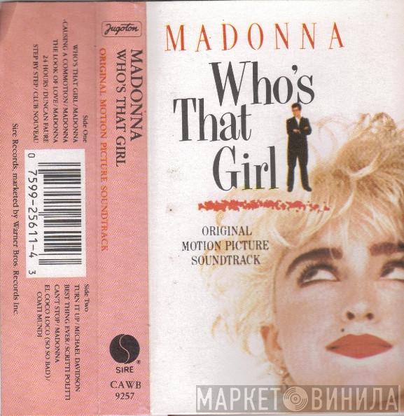  Madonna  - Who's That Girl (Original Motion Picture Soundtrack)