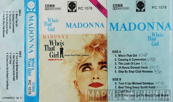  Madonna  - Who's That Girl