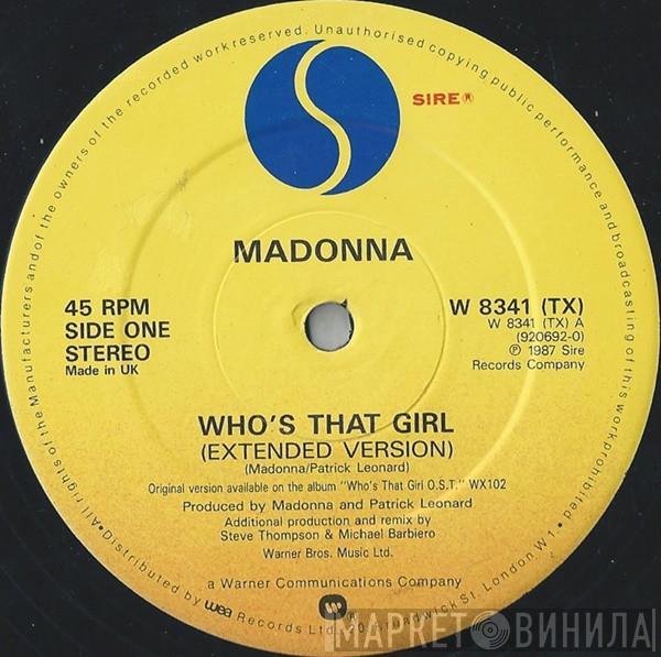  Madonna  - Who's That Girl