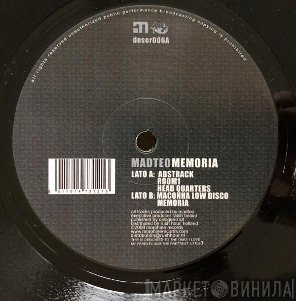 Madteo - Memoria