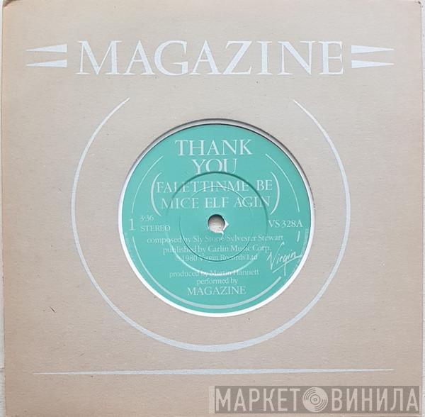 Magazine - Thank You (Falettinme Be Mice Elf Agin)