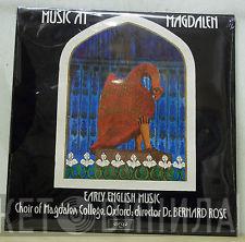 Magdalen College Choir Oxford, Bernard Rose  - Music At Magdalen: Early English Music