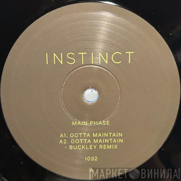 Main Phase - Gotta Maintain