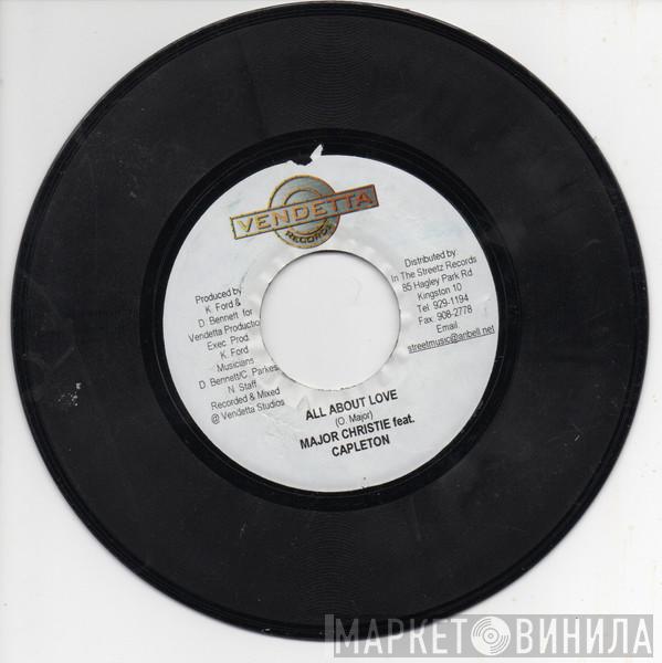 Major Christie, Capleton - All About Love