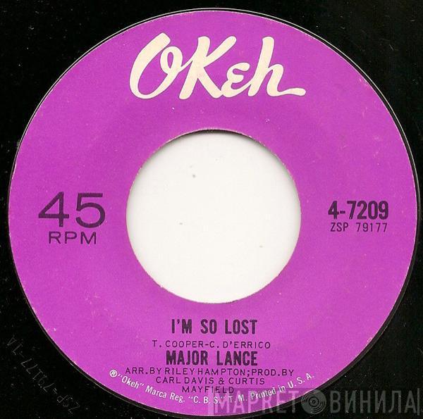 Major Lance - I'm So Lost