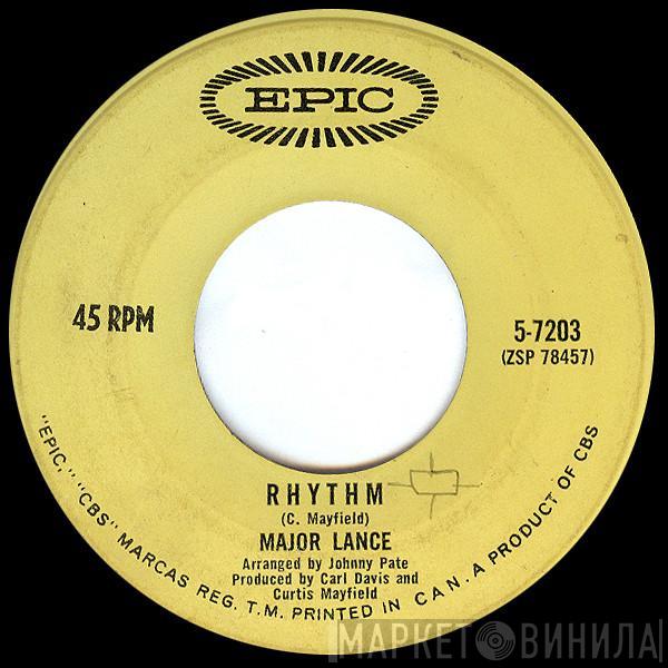 Major Lance - Rhythm / Please Don't Say No More
