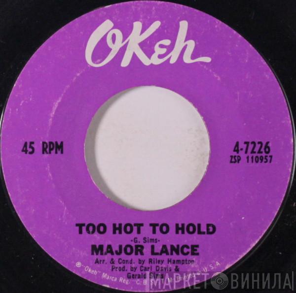 Major Lance - Too Hot To Hold