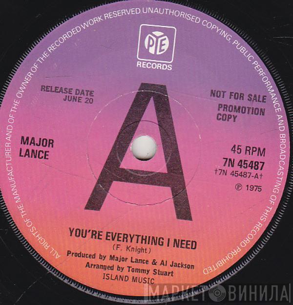 Major Lance - You're Everything I Need