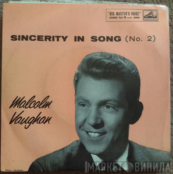 Malcolm Vaughan - Sincerity In Song (No. 2)