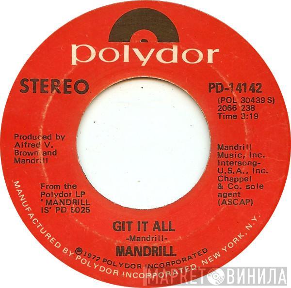 Mandrill - Git It All / Cohelo