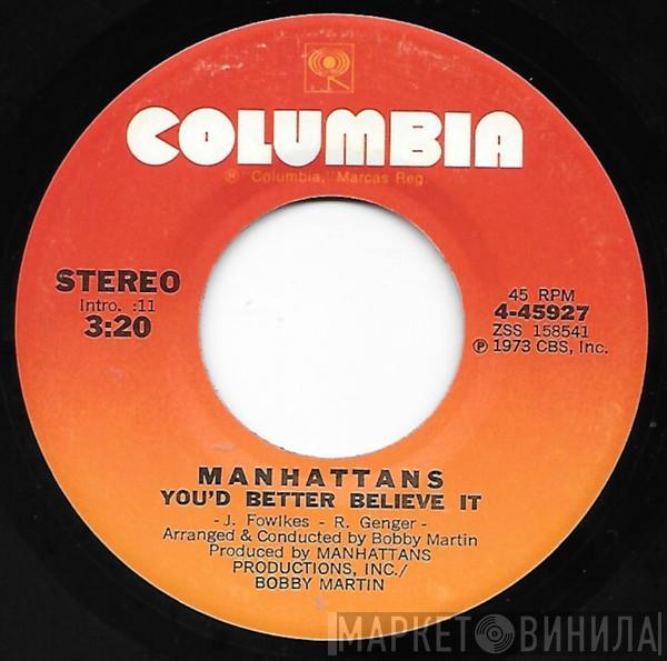 Manhattans - You'd Better Believe It / Soul Train