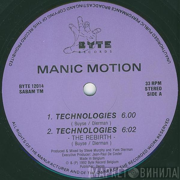 Manic Motion - Technologies / Sidelines