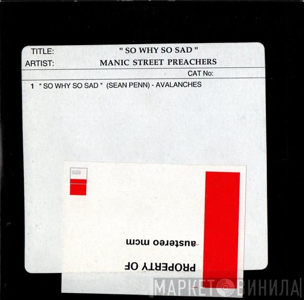  Manic Street Preachers  - So Why So Sad (Sean Penn Mix) - Avalanches