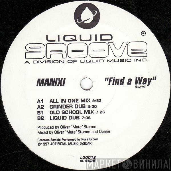 Manix! - Find A Way