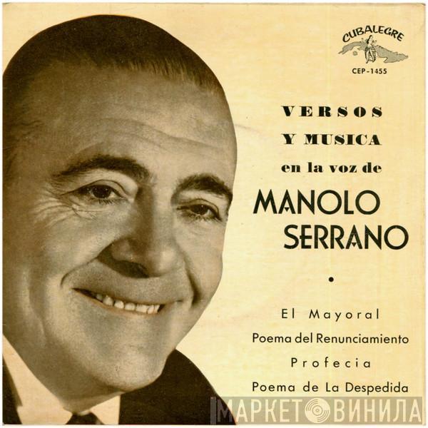 Manolo Serrano - Versos Y Musica