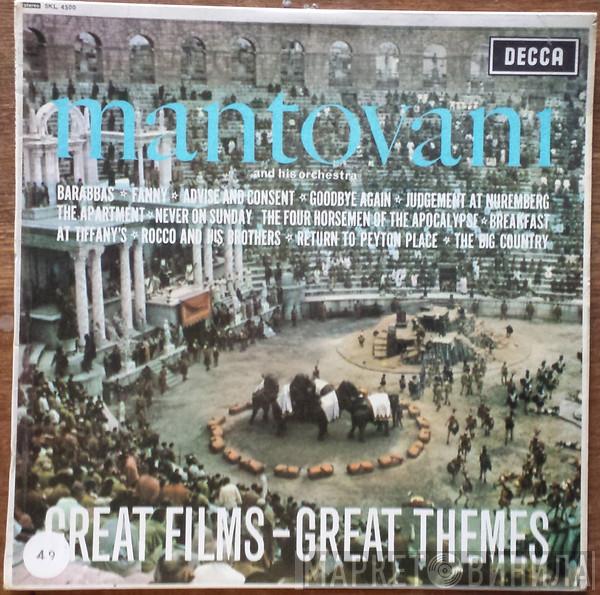 Mantovani And His Orchestra - Great Films - Great Themes